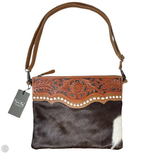 Unstoppable Hand Tooled Bag By Myra, Size: Medium