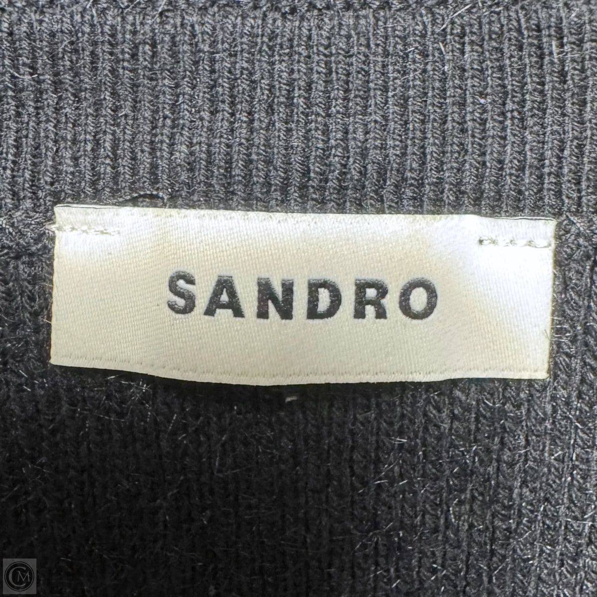 Vest Designer By Sandro In Black, Size: 4 (Sandro 1)