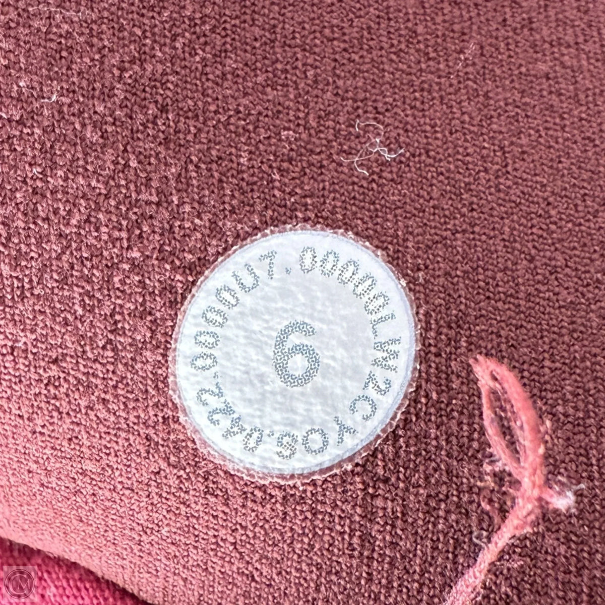 Athletic Bra By Lululemon In Red, Size: 6