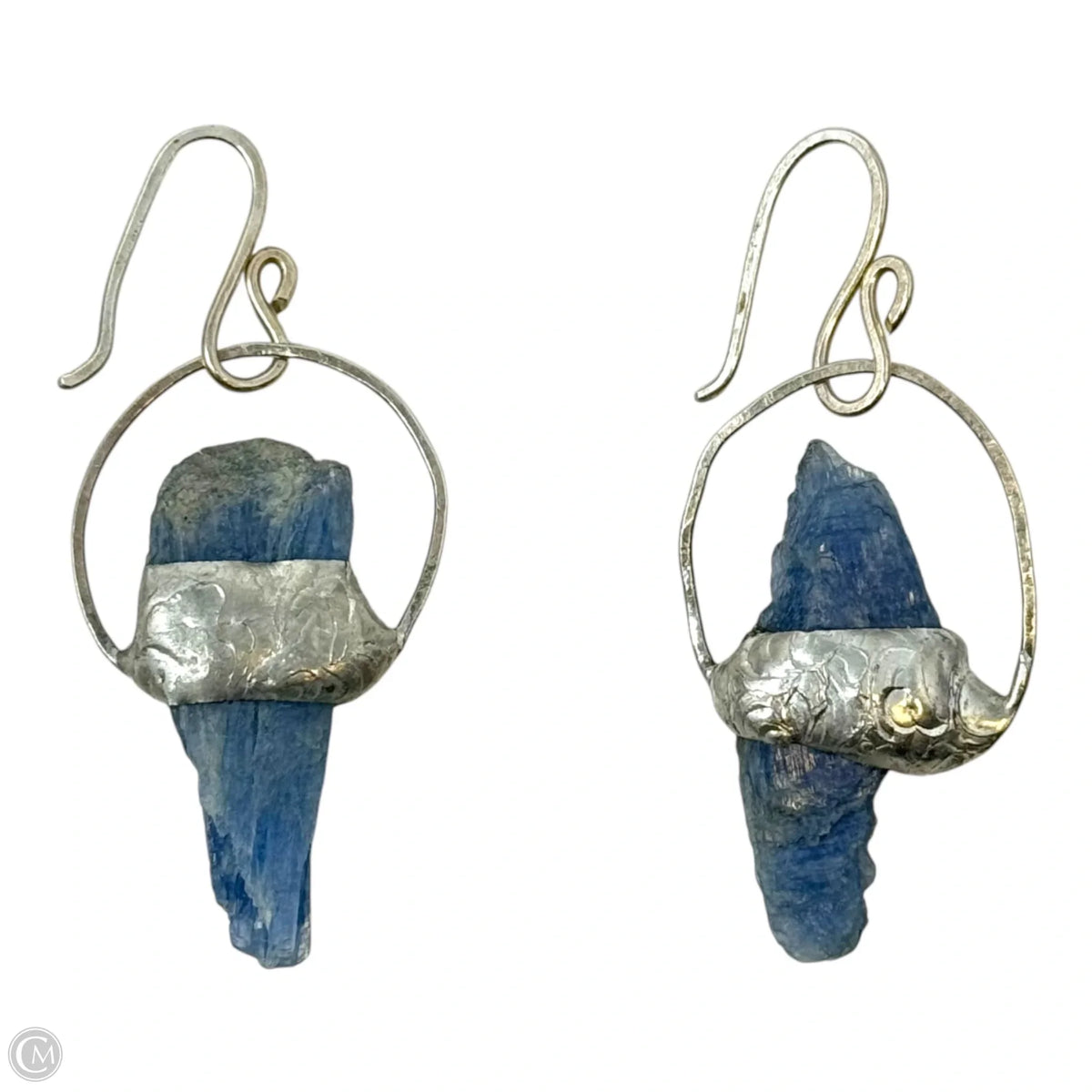 Raw Kyanite Dangle Earrings