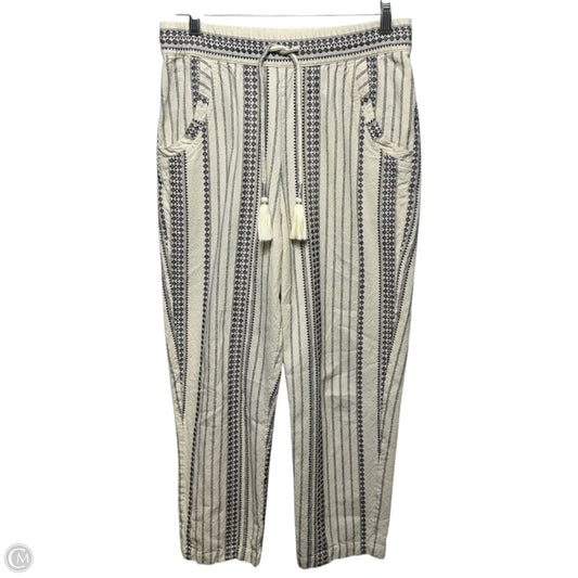 Pants Lounge By Anthropologie In Black & Cream, Size: Xsp