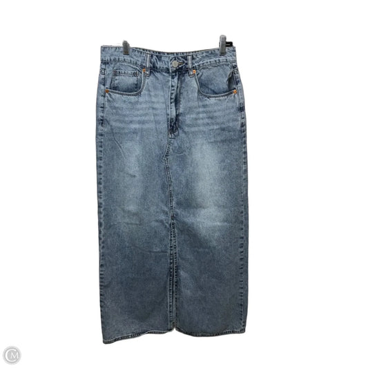 Skirt Maxi By Blanknyc In Blue Denim, Size: 4/27