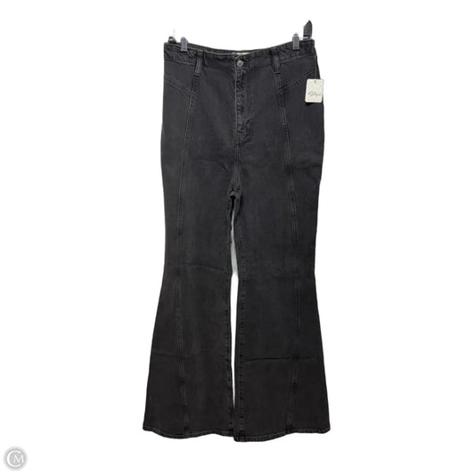 Jeans Flared By We The Free In Black Denim, Size: 12/31