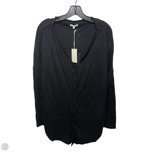 Sweater Cardigan By Z Supply In Black, Size: Xl