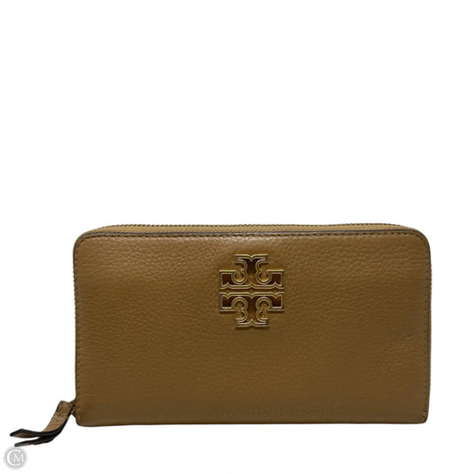 Britten Zip Continental Wallet Designer By Tory Burch, Size: Large