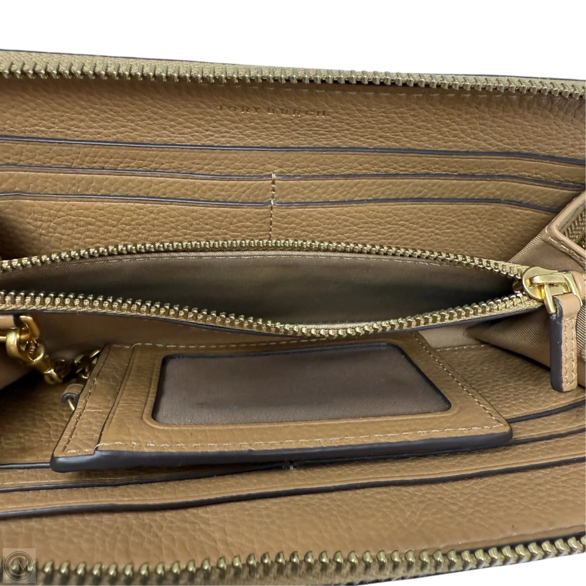 Britten Zip Continental Wallet Designer By Tory Burch, Size: Large