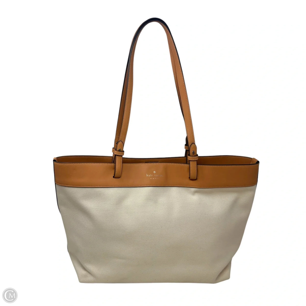 Tessa Canvas Tote Designer By Kate Spade, Size: Medium