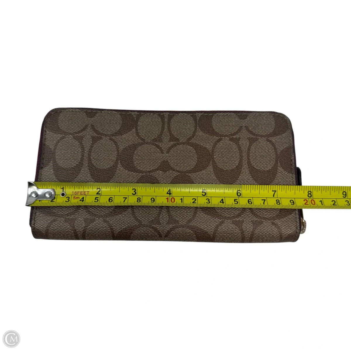 Graffiti Accordion Zip Wallet Designer By Coach, Size: Medium
