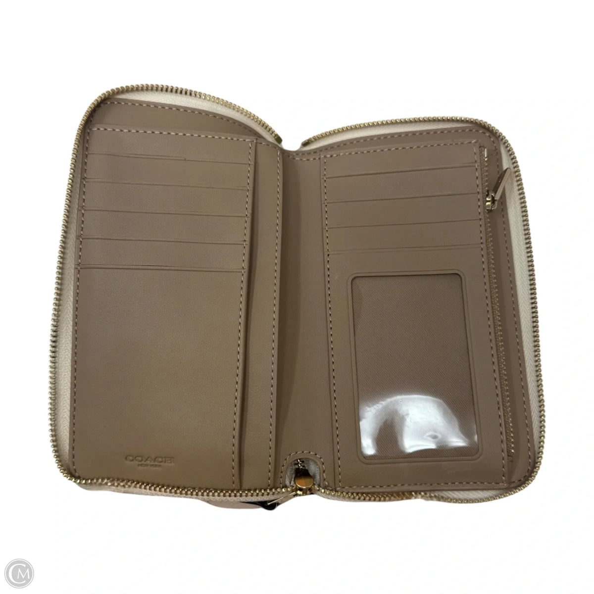 Zip Wallet Designer By Coach, Size: Medium