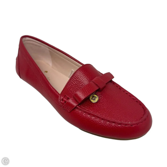 Desi Loafer Shoes Designer By Kate Spade In Red, Size: 6.5
