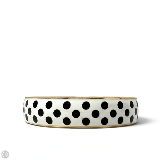 Polka Dot Hinged Bangle Bracelet