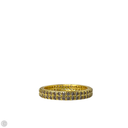 Double Row Pavé Band Ring, Size: 7
