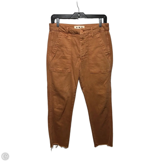 Pants Easy Army Trouser By Amo In Tan, Size: 4/27
