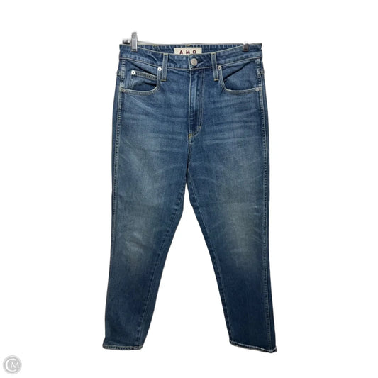Jeans Chelsea Crop Mineral Blue By Amo In Blue Denim, Size: 4/27