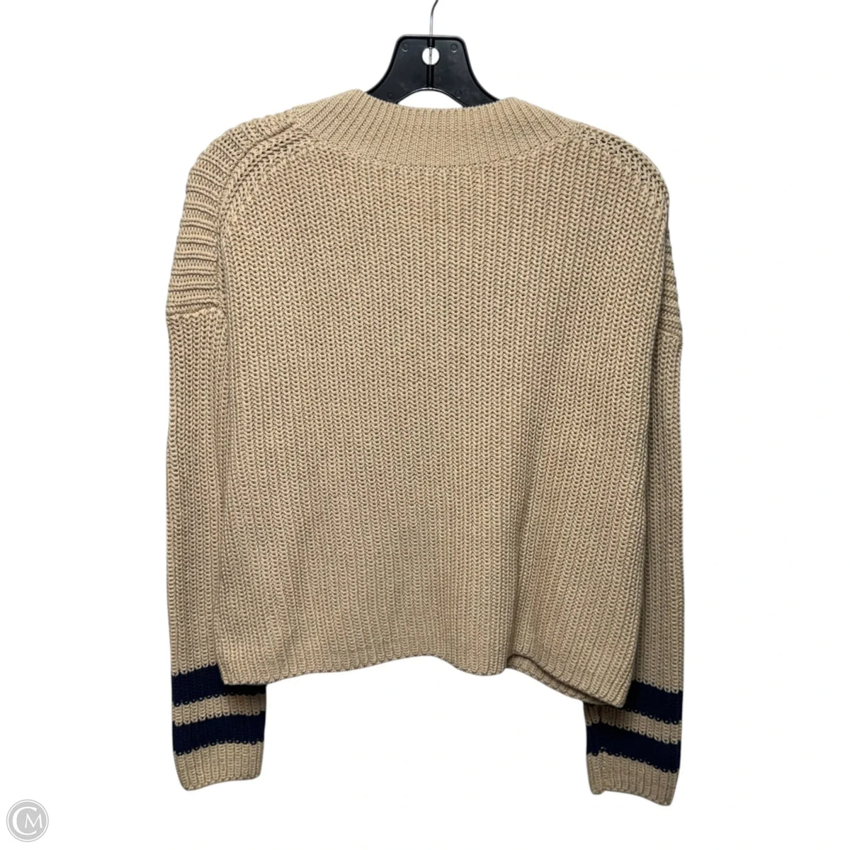 Cotton Sweater By 360cashmere In Tan, Size: S