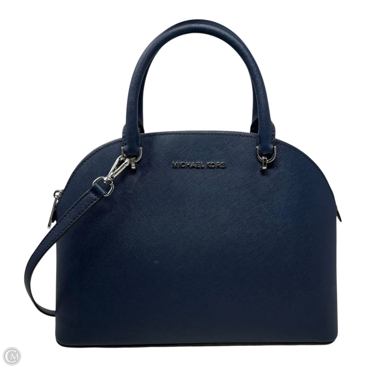 Dome Satchel Handbag Leather By Michael By Michael Kors, Size: Medium