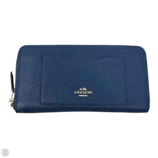 Crossgrain Zip Wallet Designer By Coach, Size: Medium