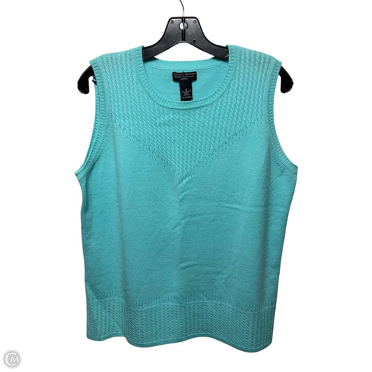 Sweater Cashmere By Daniel Bishop In Blue, Size: 1x