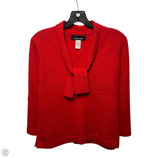 Sweater Cashmere By Jones New York In Red, Size: Xl