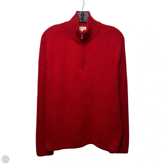 Sweater Cashmere By Target In Red, Size: Xl