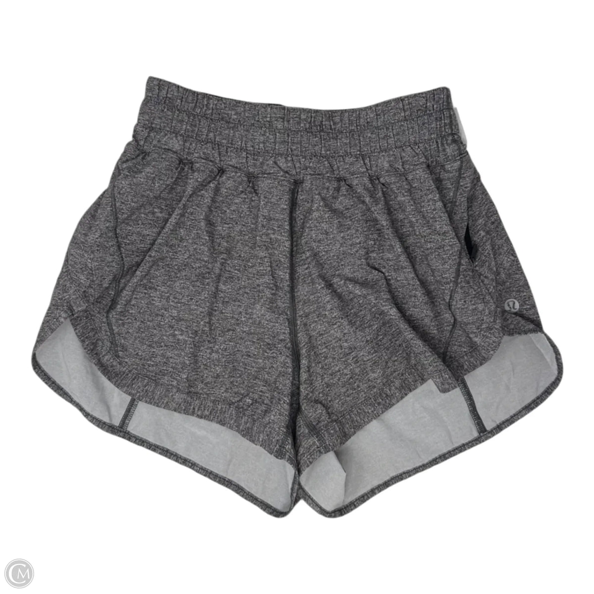 Athletic Shorts By Lululemon In Grey, Size: 4