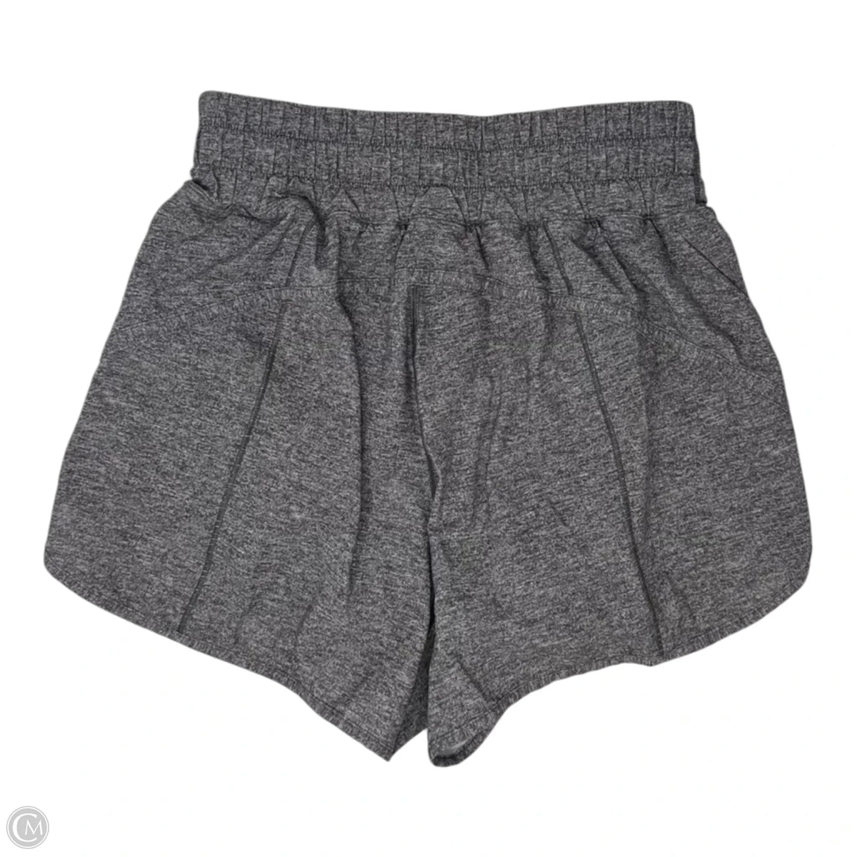 Athletic Shorts By Lululemon In Grey, Size: 4