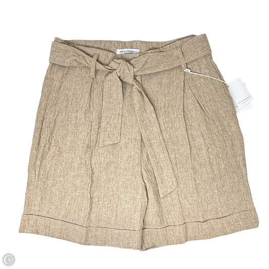 Guadalupe Shorts By Amina Rubinacci In Tan, Size: L