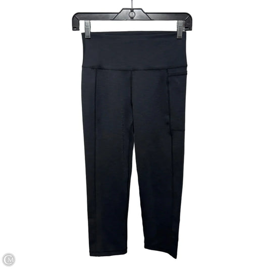 Athletic Leggings Capris By Sweaty Betty In Black, Size: 6