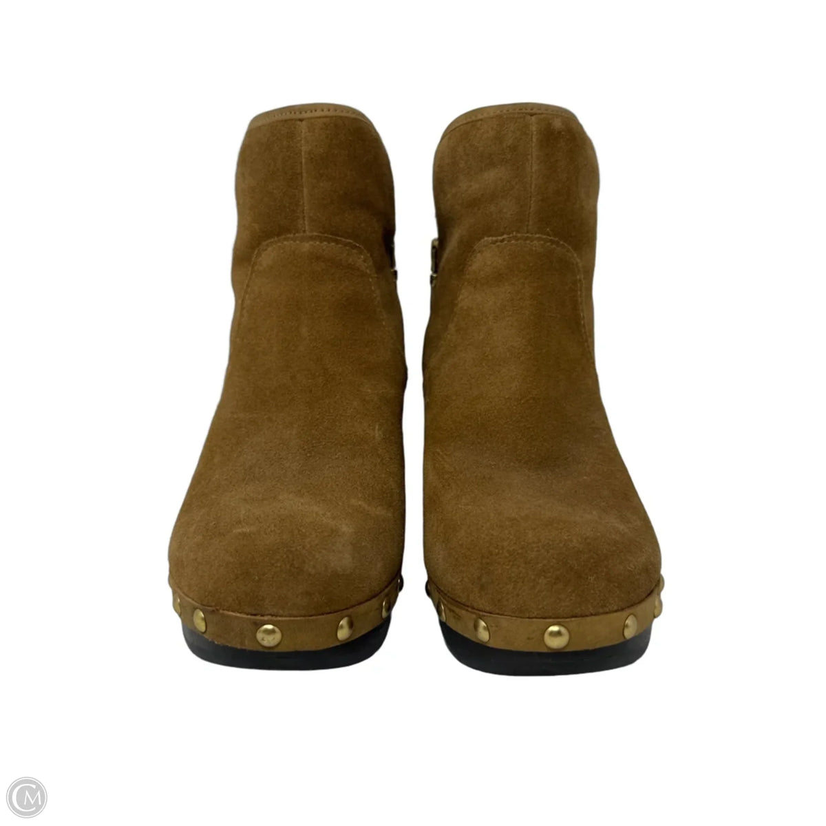 Cam II Suede Ankle Boots Designer By Ugg In Tan, Size: 6