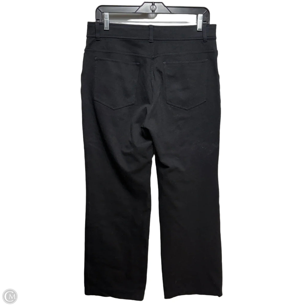 Stretch Ponte Pants By Eileen Fisher In Black, Size: S