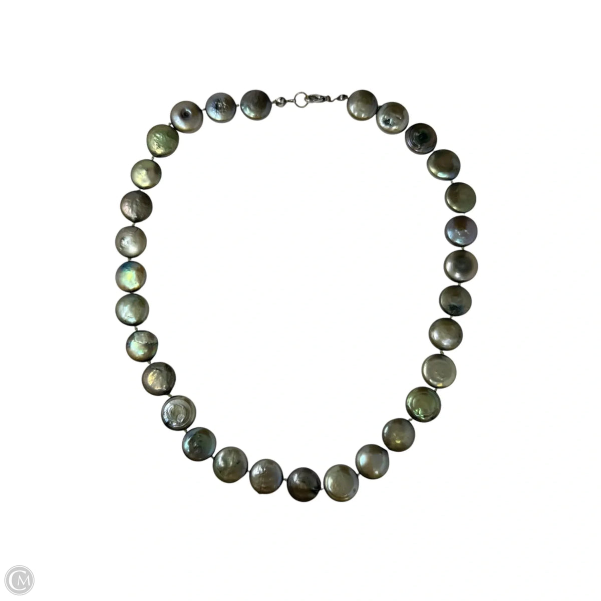 Coin Pearly Beaded Necklace