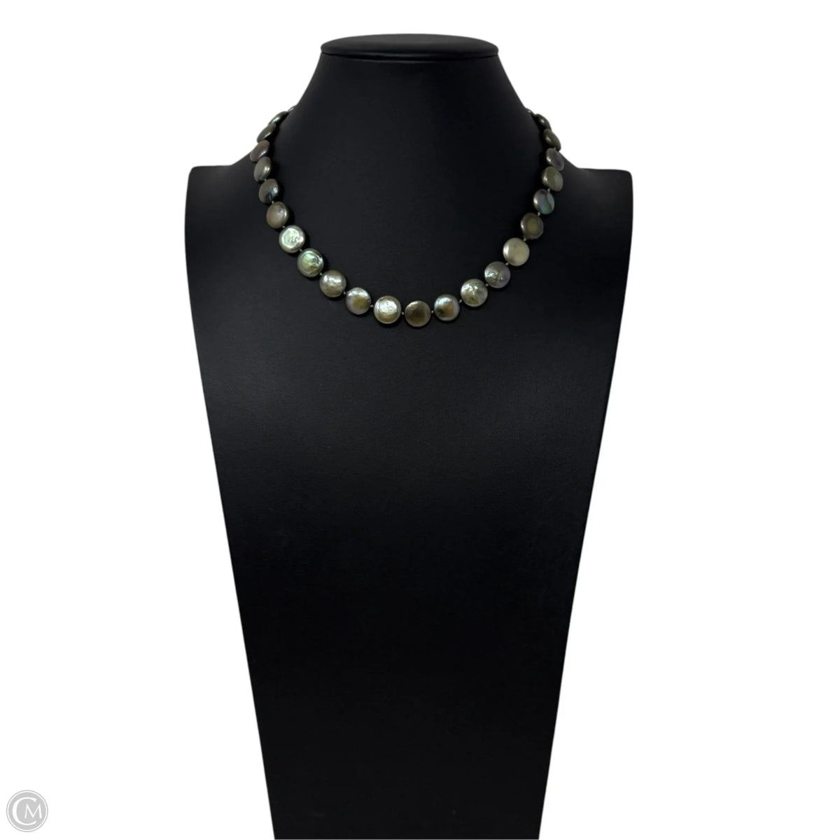 Coin Pearly Beaded Necklace