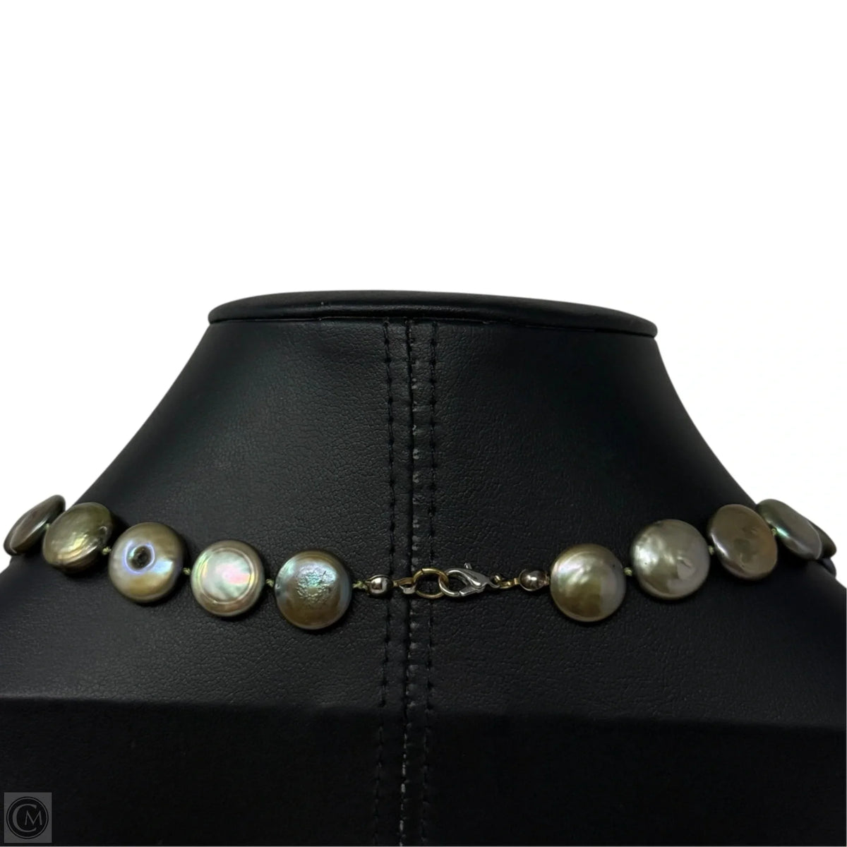 Coin Pearly Beaded Necklace