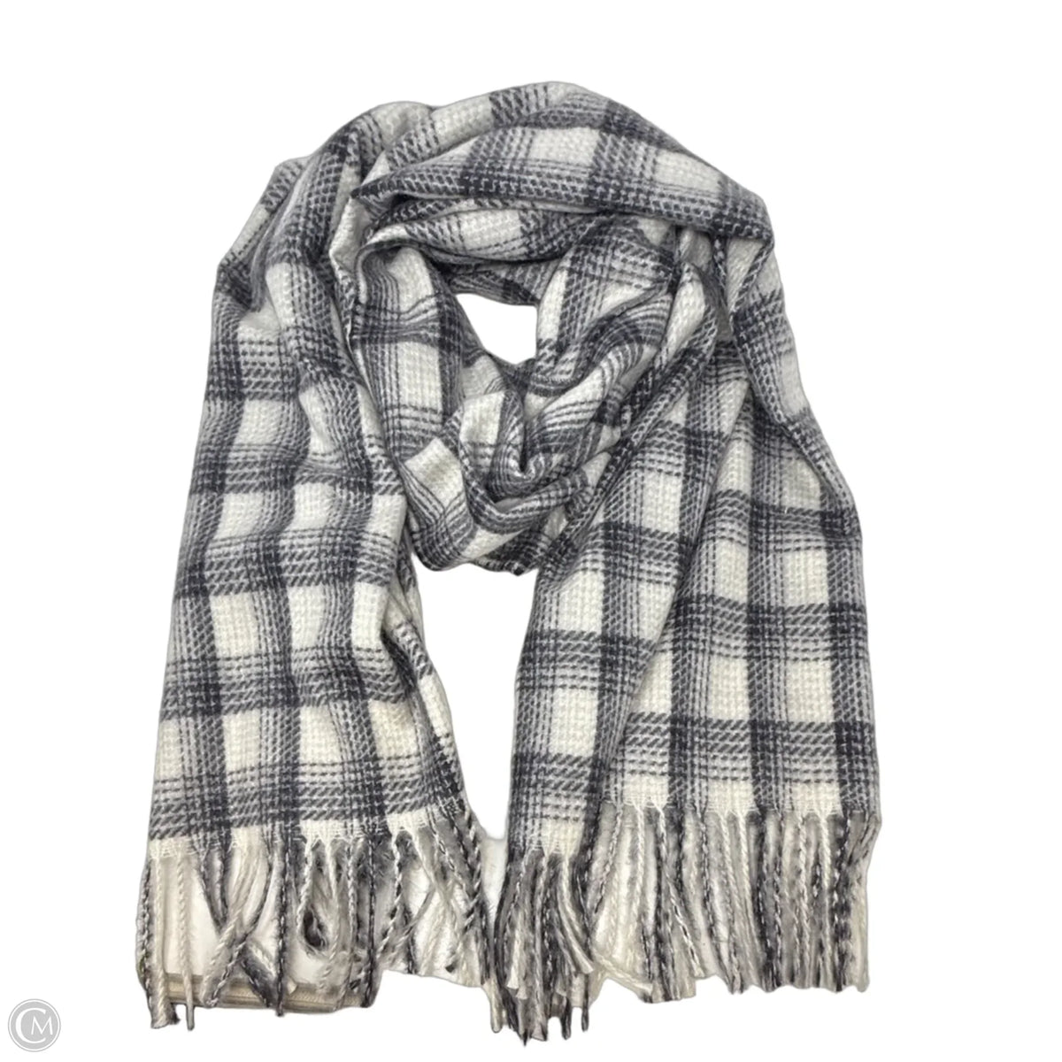 Scarf Winter By Pretty Persuasions In Plaid Pattern