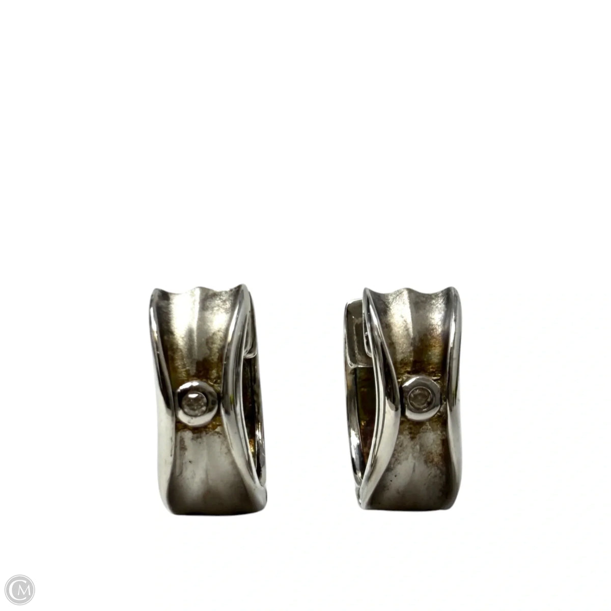 Sterling Silver Huggie Hoop Earrings