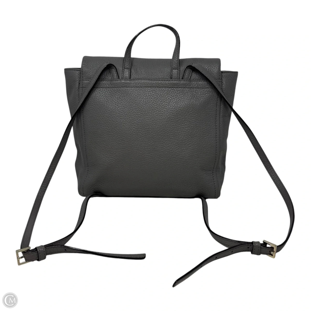 Pebbled Leather Backpack Designer By Kate Spade, Size: Medium