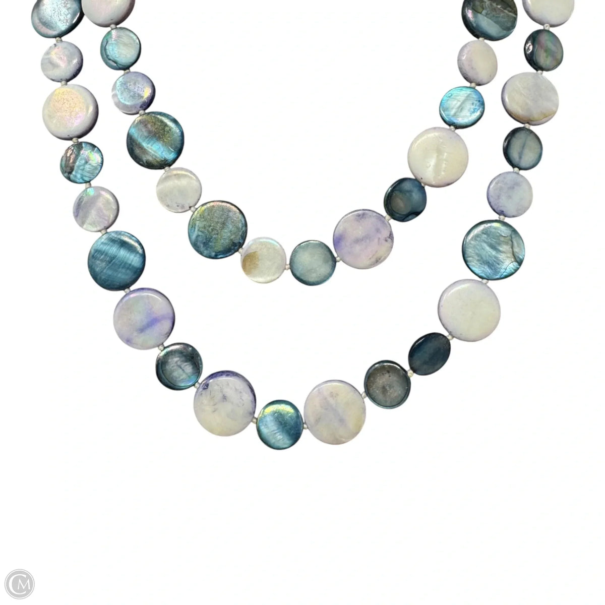 Stone Disc Necklace
