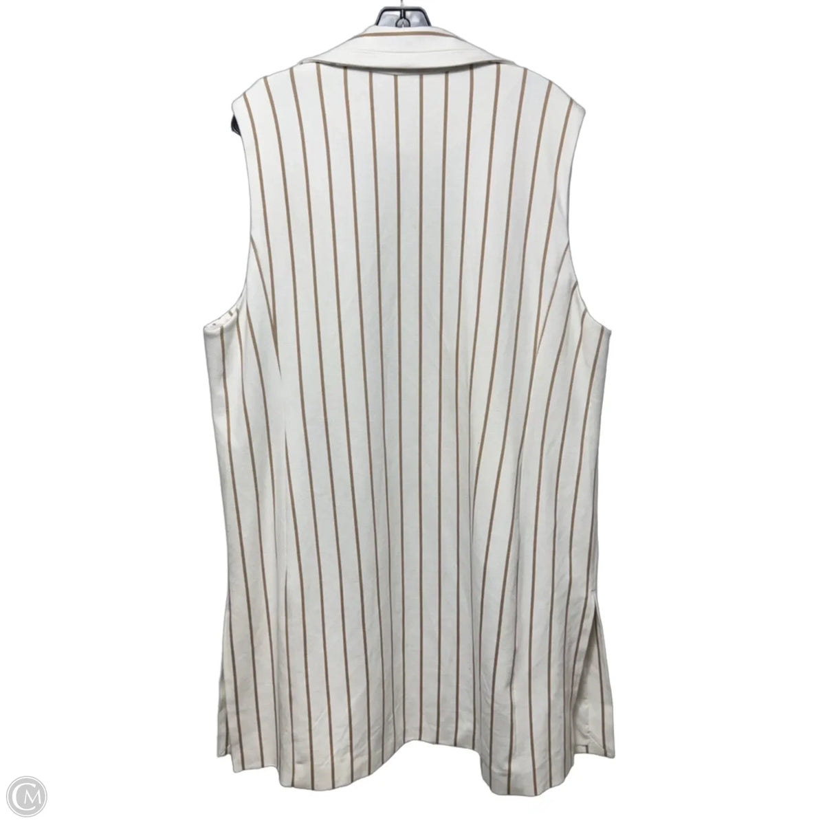 Vest By Chicos In Striped Pattern, Size: 1x