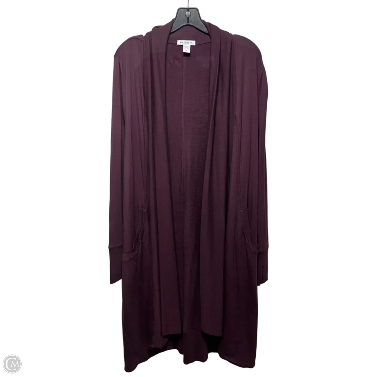 Cardigan By Athleta In Maroon, Size: M