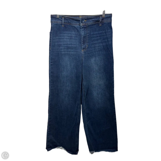 Jeans Wide Leg By Oat In Blue Denim, Size: 10/30