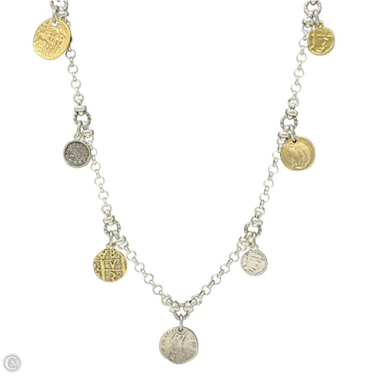 Coin Station Necklace By Chicos