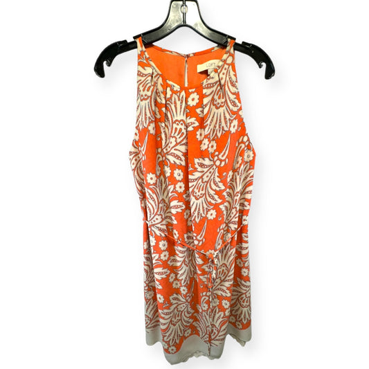 Orange Dress Casual Short Loft, Size 8