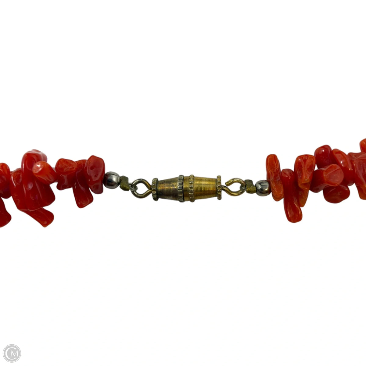 Graduated Faux Coral Necklace