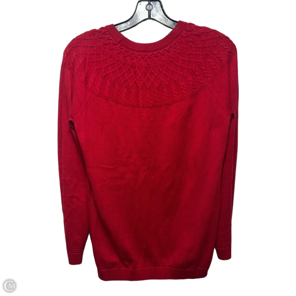Sweater By Talbots In Red, Size: Mp