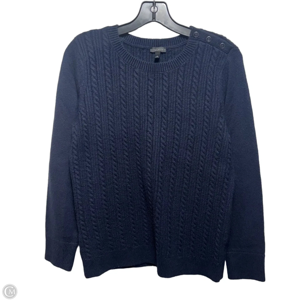 Sweater By Talbots In Navy, Size: M