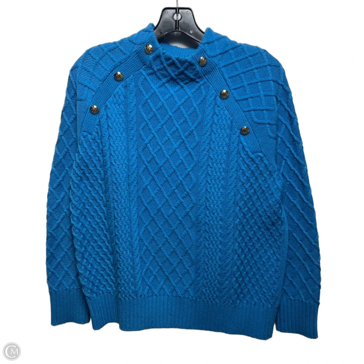Sweater By Talbots In Blue, Size: Mp