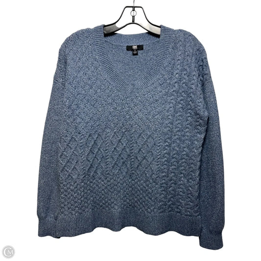 Sweater Designer By Frye In Blue, Size: S