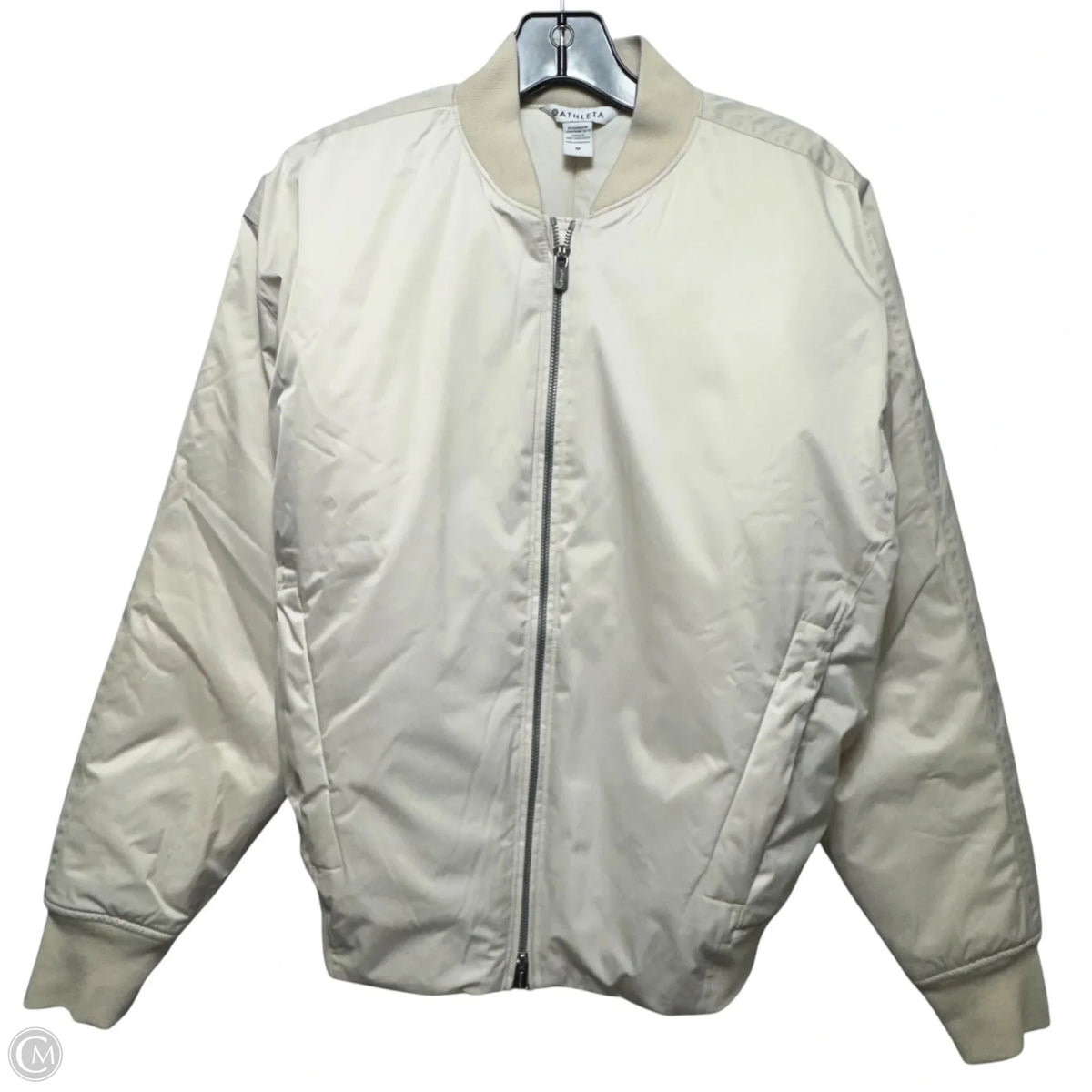 Jacket Puffer & Quilted By Athleta In Cream, Size: M