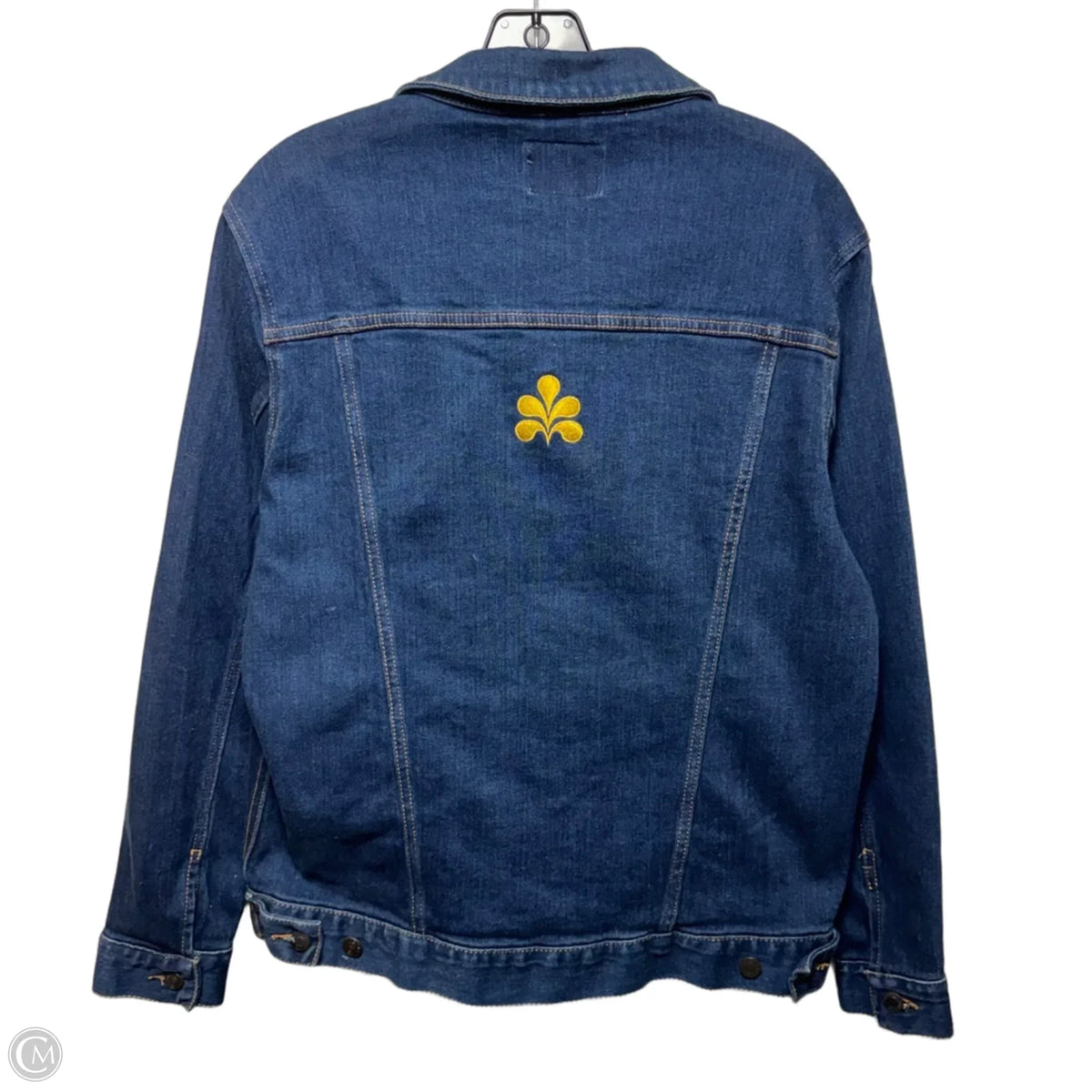 Jacket Denim By Threadfast Apparel In Blue Denim, Size: M