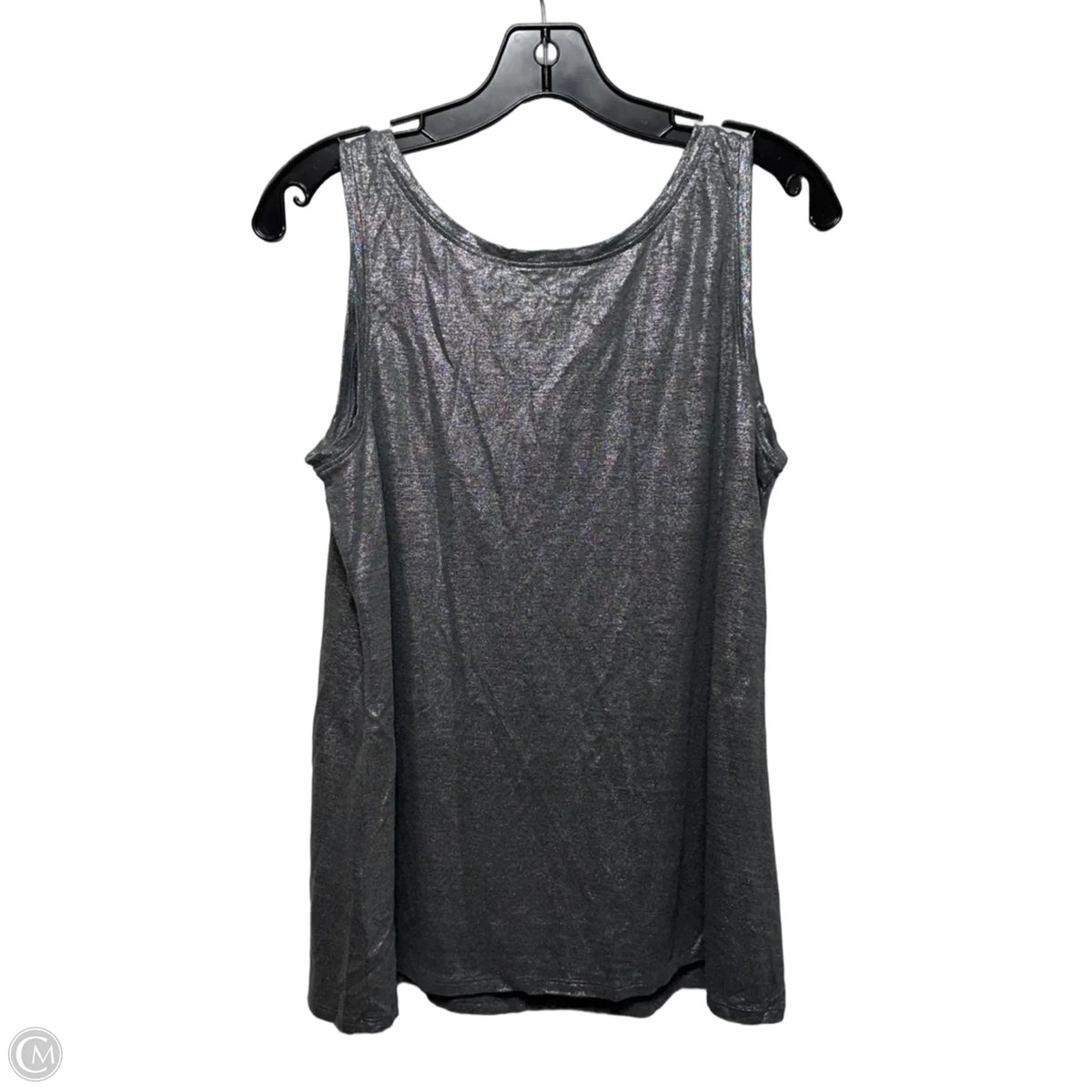 Top Sleeveless By Eileen Fisher In Silver, Size: S